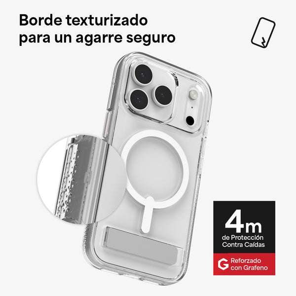 Funda Crystal Palace Snap iPhone 17 Pro Max Zagg transparente
