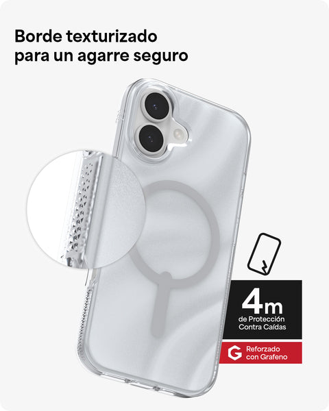 Funda Milan Snap iPhone 17 Zagg brillos swirl
