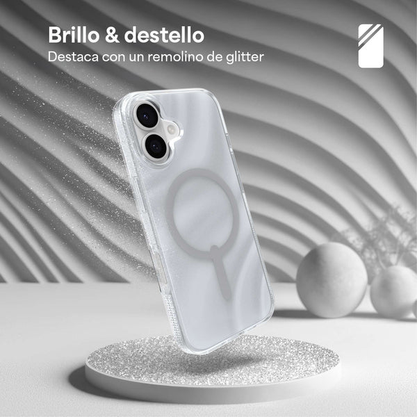 Funda Milan Snap iPhone 17 Zagg brillos swirl