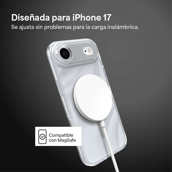 Funda Milan Snap iPhone 17 Air Zagg brillos swirl
