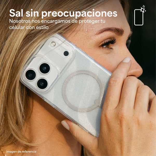 Funda Milan Snap iPhone 17 Air Zagg brillos swirl