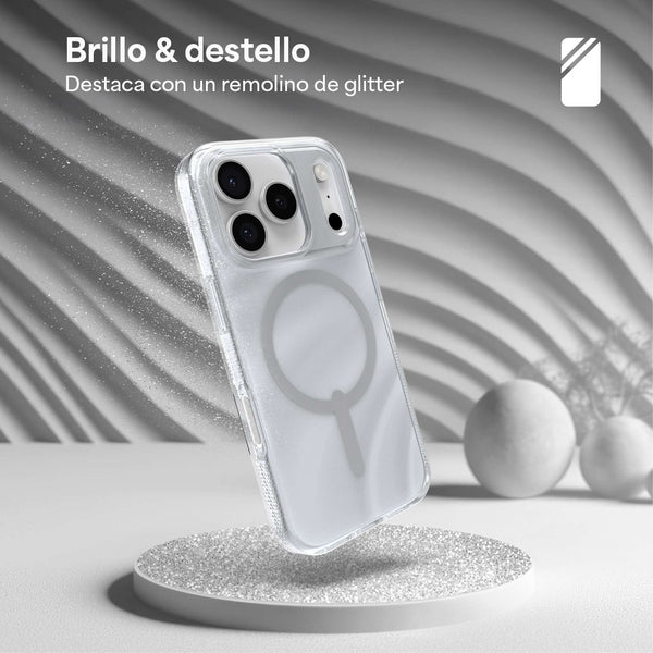 Funda Milan Snap iPhone 17 Pro Zagg brillos swirl