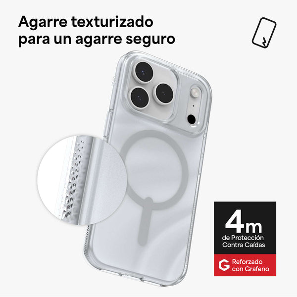 Funda Milan Snap iPhone 17 Pro Max Zagg brillos swirl