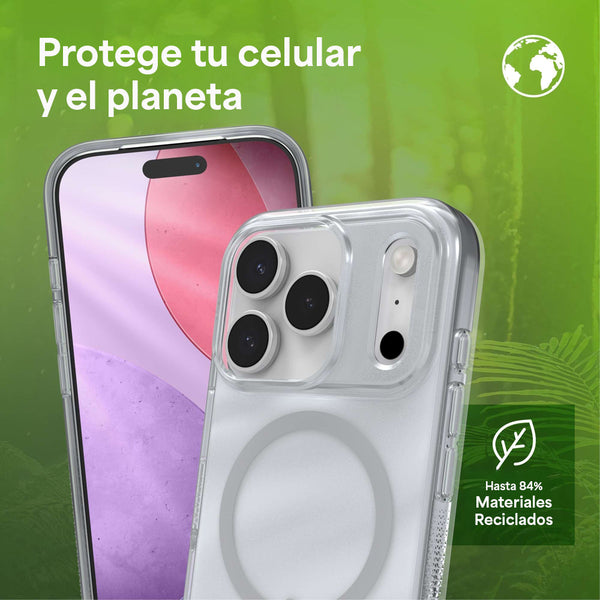 Funda Milan Snap iPhone 17 Pro Max Zagg brillos swirl