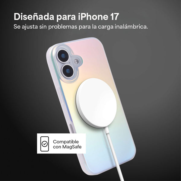 Funda Milan Snap iPhone 17 Zagg iridiscente