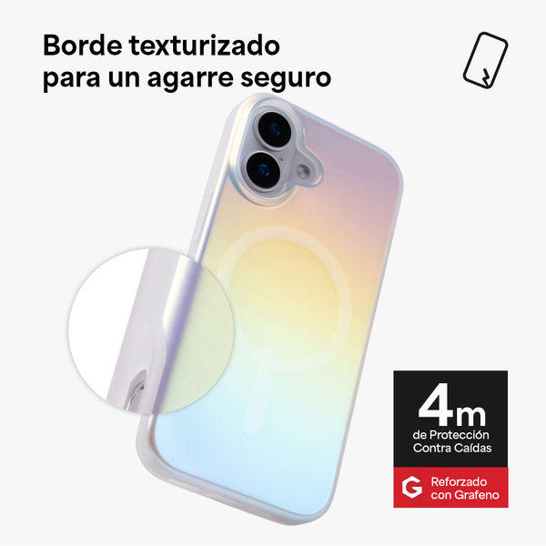 Funda Milan Snap iPhone 17 Zagg iridiscente