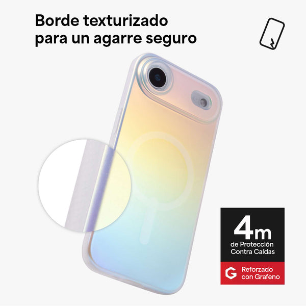 Funda Milan Snap iPhone 17 Air Zagg iridiscente