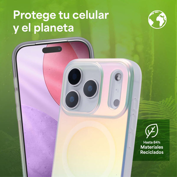 Funda Milan Snap iPhone 17 Pro Zagg iridiscente