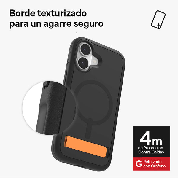 Funda Sedona Snap iPhone 17 Zagg negra