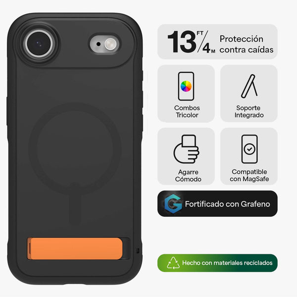 Funda Sedona Snap iPhone 17 Air Zagg negra