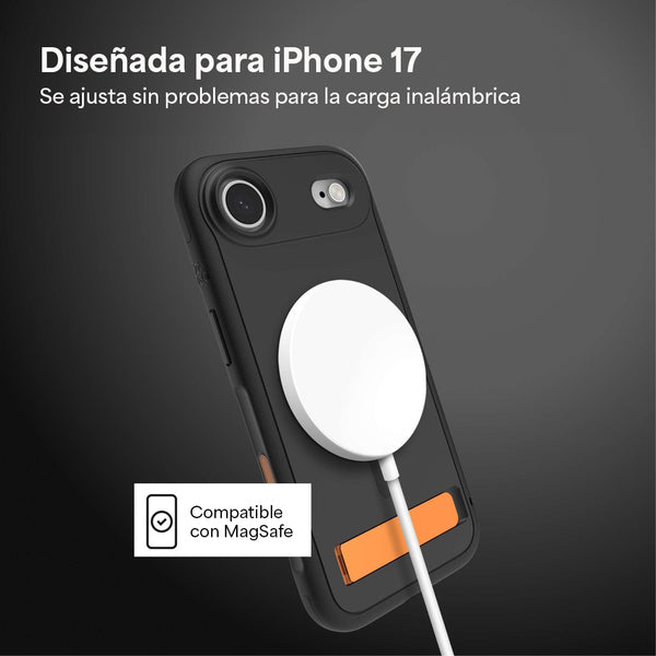 Funda Sedona Snap iPhone 17 Air Zagg negra
