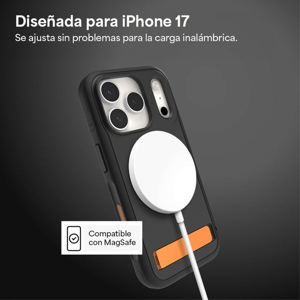 Funda Sedona Snap iPhone 17 Pro Zagg negra