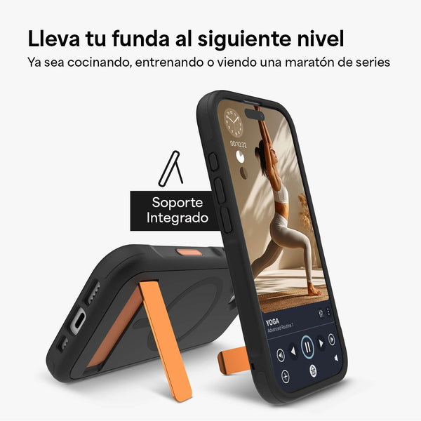 Funda Sedona Snap iPhone 17 Pro Max Zagg negra