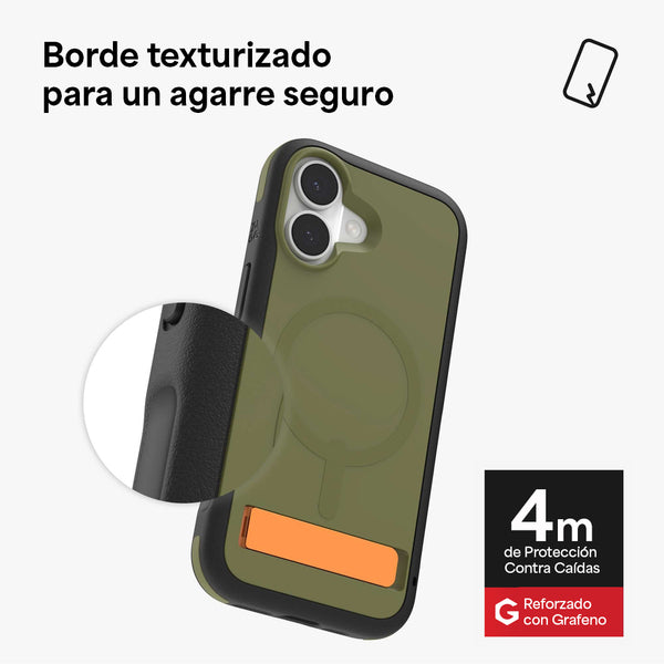 Funda Sedona Snap iPhone 17 Zagg verde alga