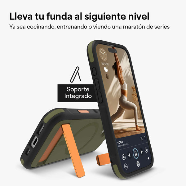 Funda Sedona Snap iPhone 17 Zagg verde alga