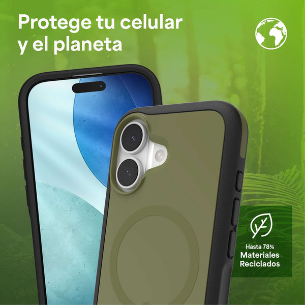 Funda Sedona Snap iPhone 17 Zagg verde alga