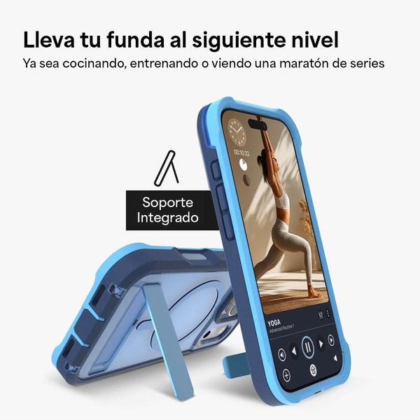 Funda Rainier Snap iPhone 17 Zagg azul
