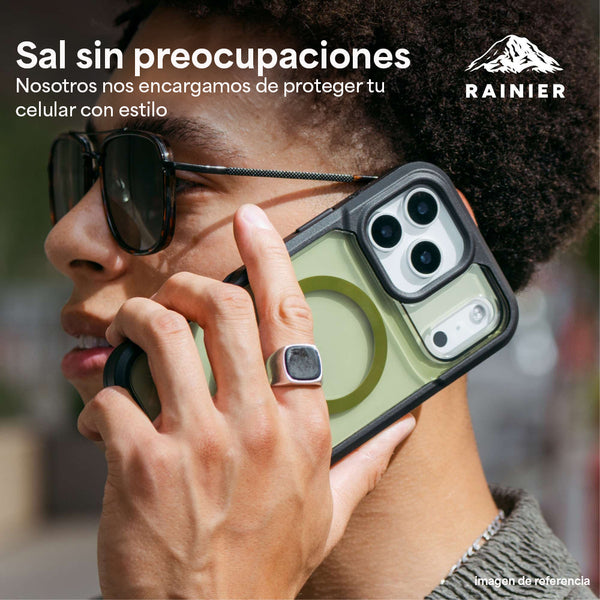 Funda Rainier Snap iPhone 17 Zagg azul