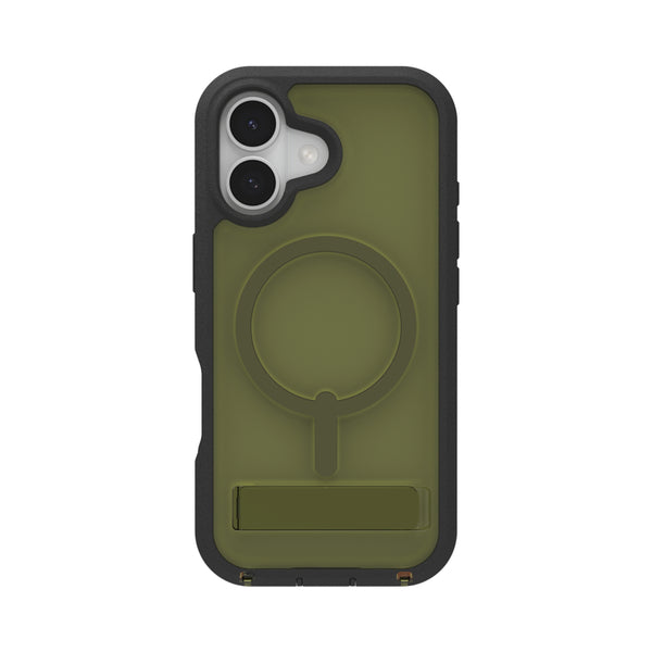 Funda Rainier Snap iPhone 17 Zagg verde alga