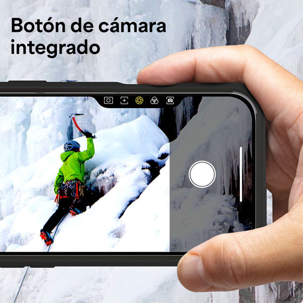 Funda Rainier Snap iPhone 17 Pro Max Zagg humo negro