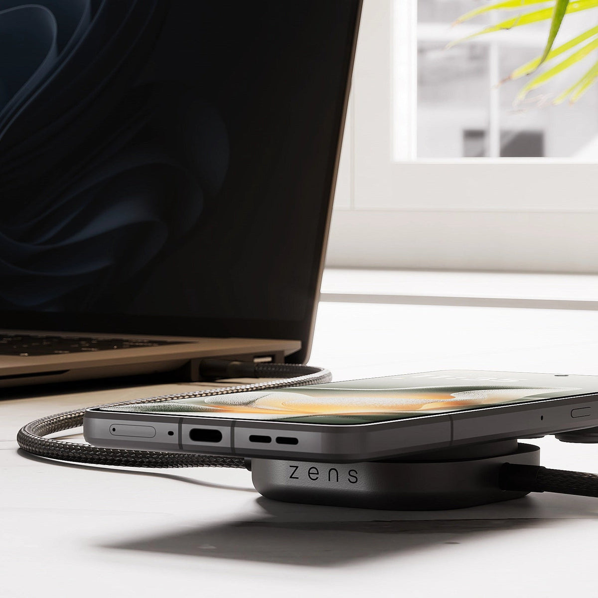 Cable Cargador USB-C a USB-C Pro 2 Zens negro